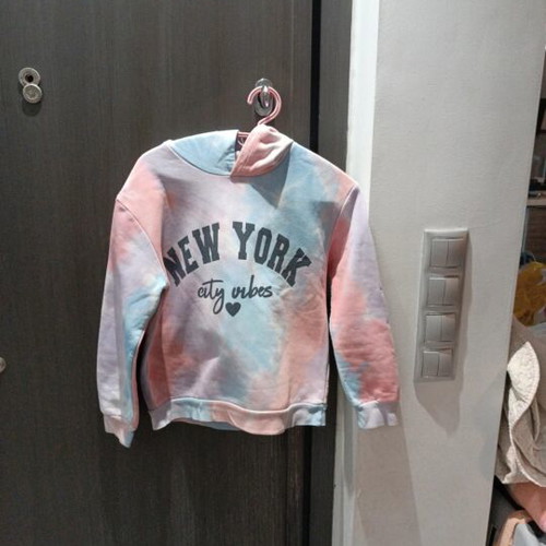 Trax girls' sweatshirt size 140 cm like new, colorful
