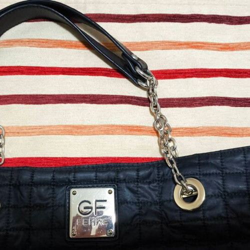 Women's handbag used, black