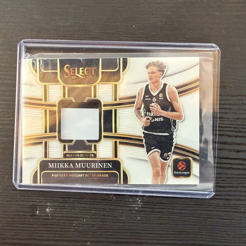 Select Panini EuroLeague Mikka Muurinen card new