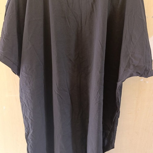 Women's blouse new, black, sizes 2XL-3XL with transparent sleeves