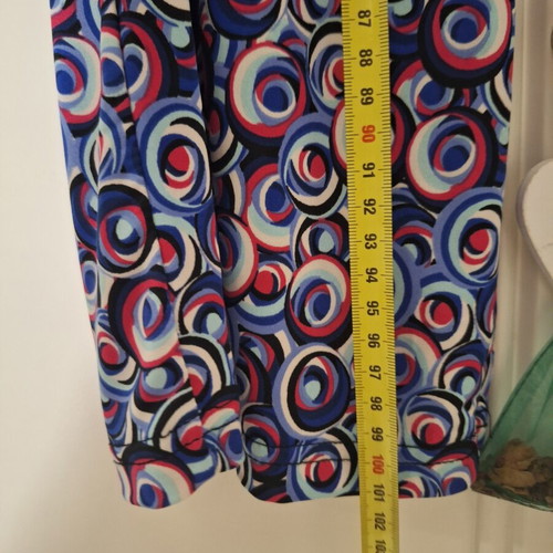 High-waist pants colorful, new, size M 38 10