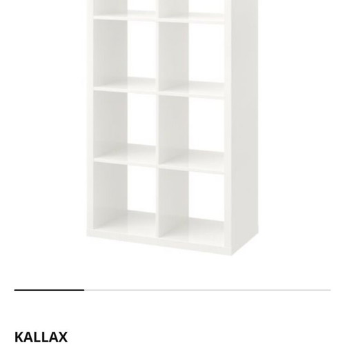 IKEA KALLAX bookcase office shelf, like new