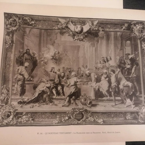 La Tapisserie Francaise book used, 103 illustrations with Greek themes
