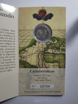 Proof coin Spain 2022 new