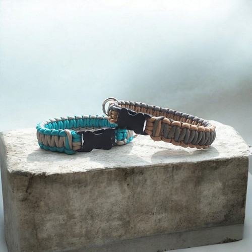 Paracord 550 dog collar, handmade, made to order