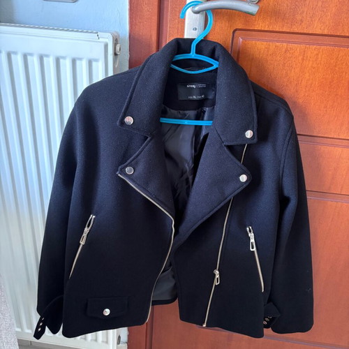 Biker jacket Sinsay like new, black, size XL