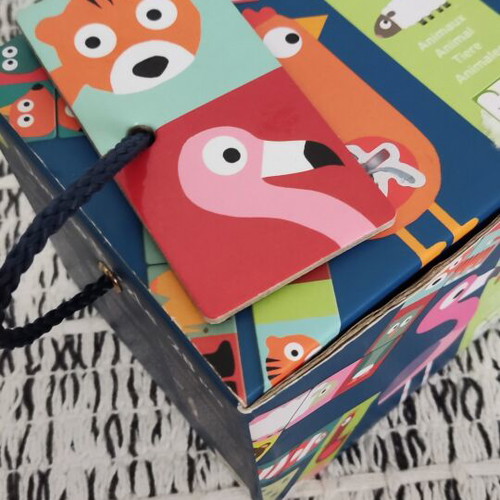 Domino Puzzle Djeco like new, animal theme