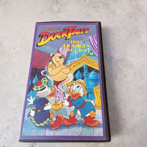 DuckTales 1001 Arabian Nights VHS tape used, 1990s