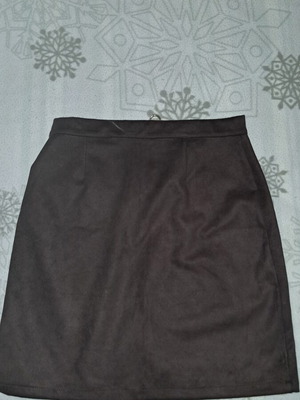 Colloseum skirt used, brown, size M 38 10