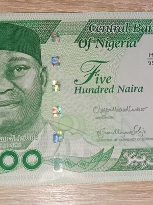 Nigeria 500 Naira 2024 new