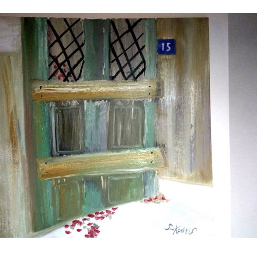 Forbidden Garden Original Oil Painting by Swkpatis new