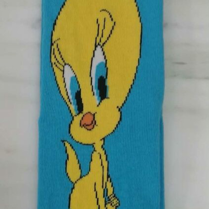 Egs Socks Tweety onesize 40-46 new, turquoise and yellow