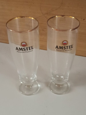 Ποτήρια μπύρας Amstel Premium Pilsner, πακέτο 2