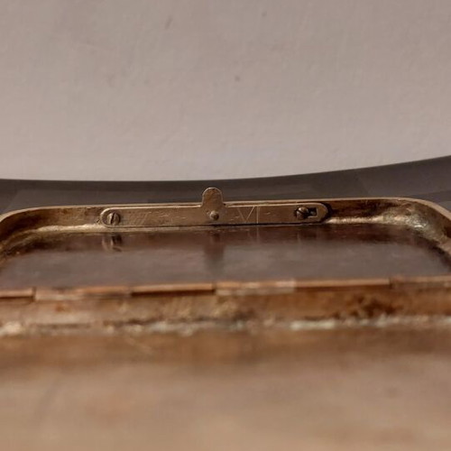 French Art Nouveau Campleve Cigarette Case circa 1890-1910 like new