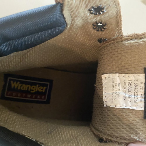 Wrangler Camel Boots Size 37 Like New