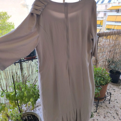 Paul Christophe dress XL 56 beige like new