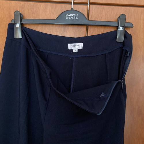 Women's pants used, dark blue, size M