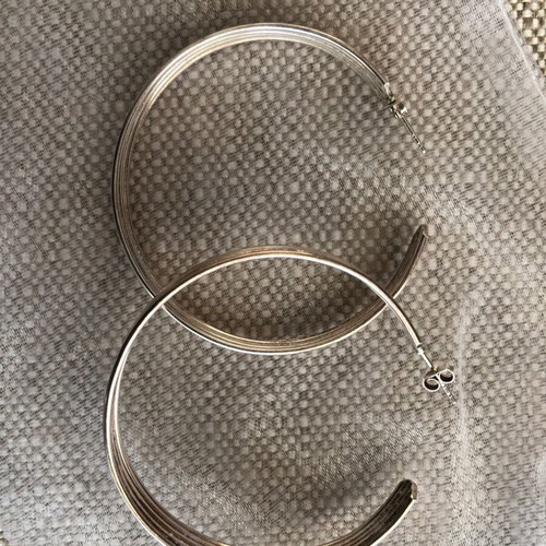 Hoop earrings used silver from Ioannina