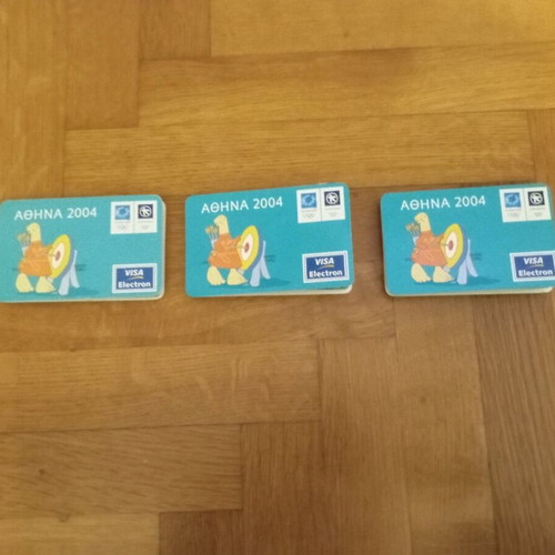Olympic Games Athens 2004, 3 issues like new