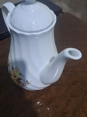 Porcelain teapot