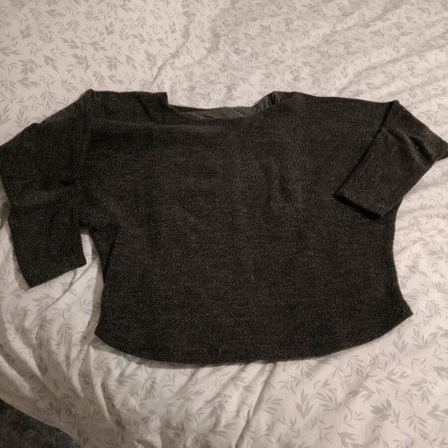 Women's blouse gray like new, size small