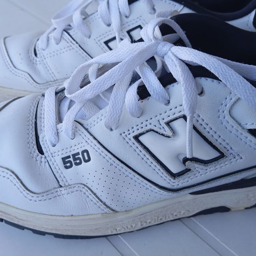 New Balance 550 sneakers size 42 used, white