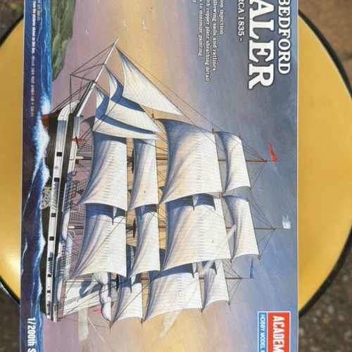 New Bedford Whaler model kit used