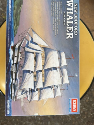 New Bedford Whaler model kit used