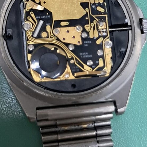 Breitling Aerospace titanium men's watch with alarm issue