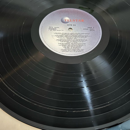Hits 93 vinyl record used, Pop