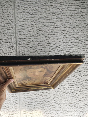 Painting print used