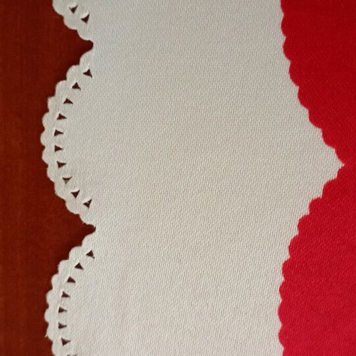 Festive tablecloth used 1.63x1.39 m