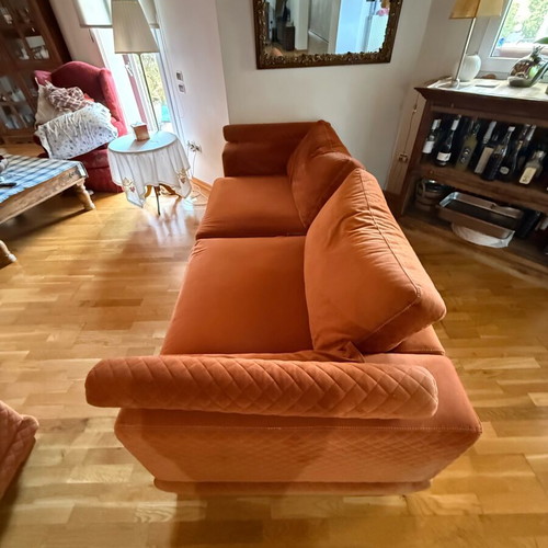 Sofa set used, 2-seater and 3-seater