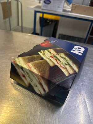 Club Sandwich boxes new, large quantity