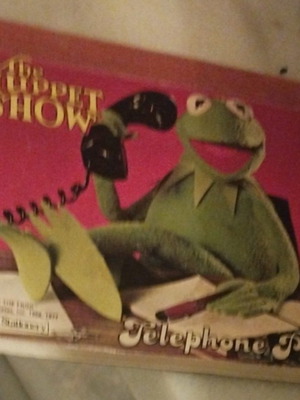 The Muppet Show vintage 1978 agenda notebook used