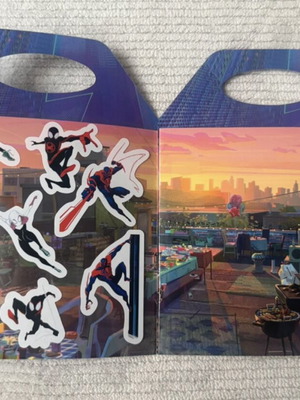 Spiderman Sticker Book new