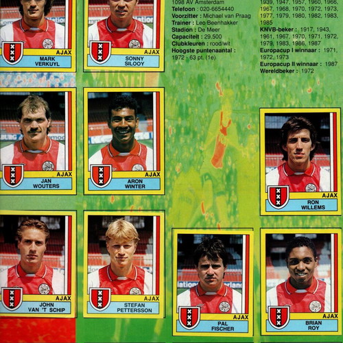 Panini Sticker Album Voetbal Nederland 1990 like new, collectible