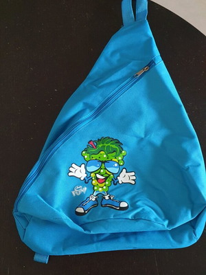 Children's crossbody shoulder bag turquoise new from amita fun