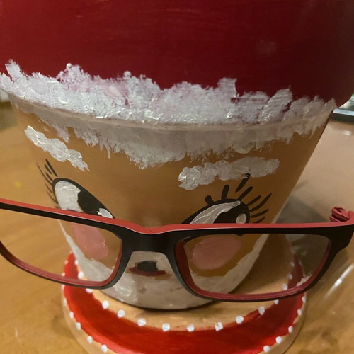 Santa Claus Flowerpot New Christmas Decoration
