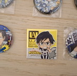 Can badges My Hero Academia Tenya Iida καινούργια, μπλε