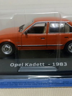 Unforgettable Cars Opel Kadett 1983 1:43 model new with magazine