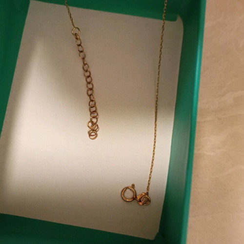 Ozze pearl necklace like new, white and gold