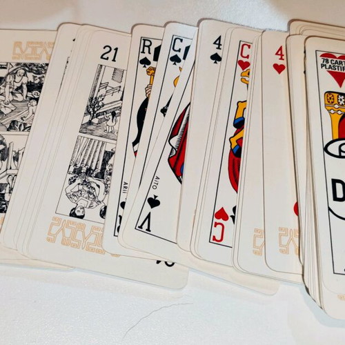 Tarot de Tahiti Tarot Deck 78 Cartes Plastifiees new