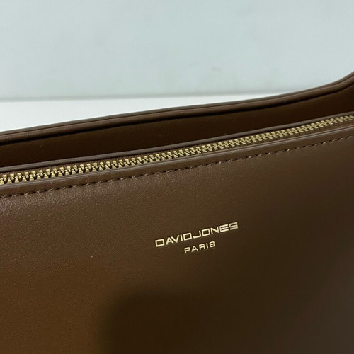 David Jones shoulder bag like new, brown with gold details