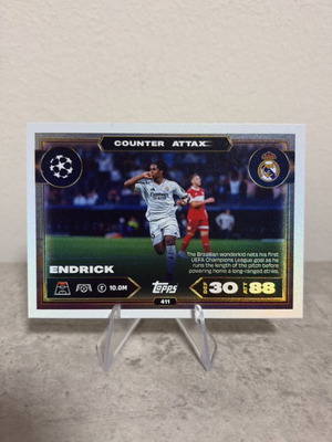 Endrick Counter Attax Match Attax 25/26 card new #411
