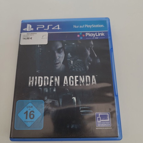 Hidden Agenda PlayStation 4 game used, action