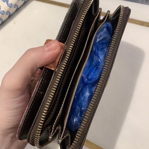 Tous wallet used, multicolor
