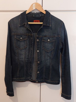 BSB Jean Jacket like new, women's XL, dark blue
