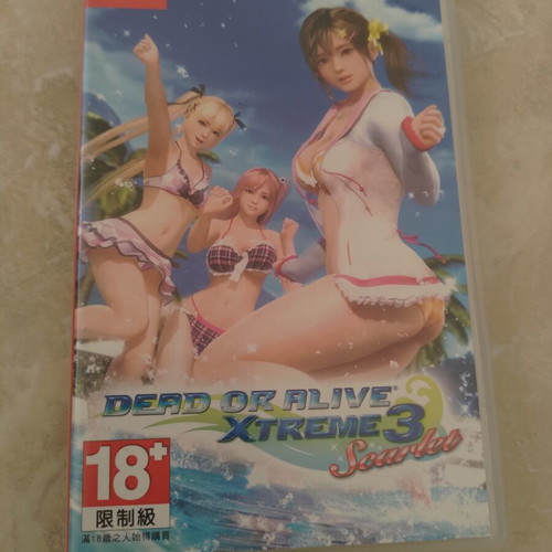 Dead or Alive Xtreme 3: Scarlet Nintendo Switch game like new