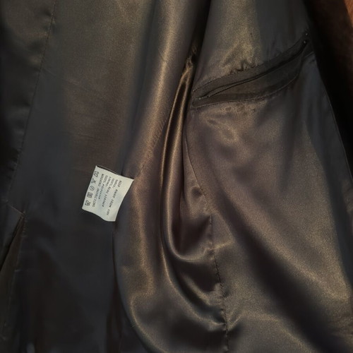 Men's Castor Leather Jacket used, brown, XXL